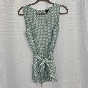 Ann Taylor Factory Medium Peplum Tank Top with Tie